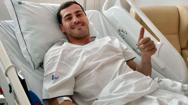Casillas set for home after heart scare