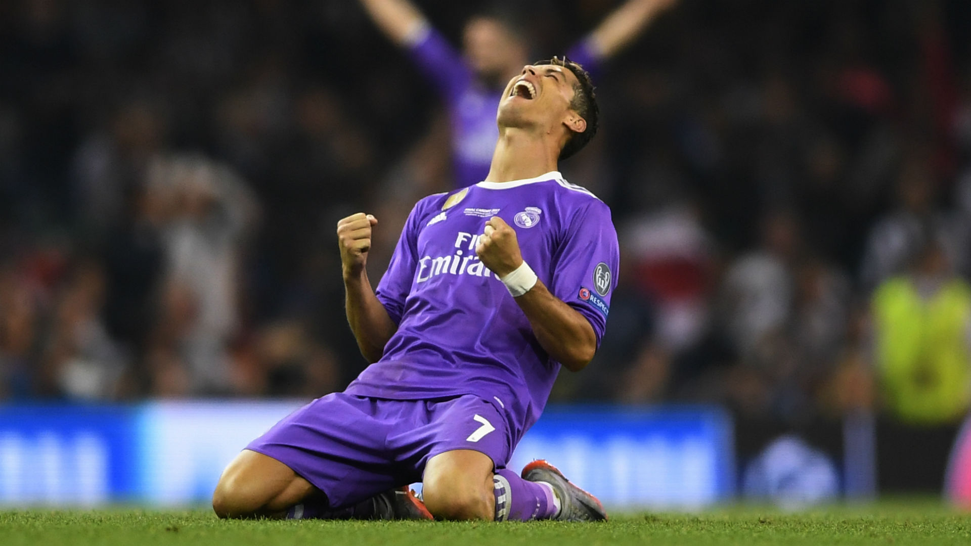 Cristiano Ronaldo Real Madrid 2016 2017 UEFA FINAL Purple Away