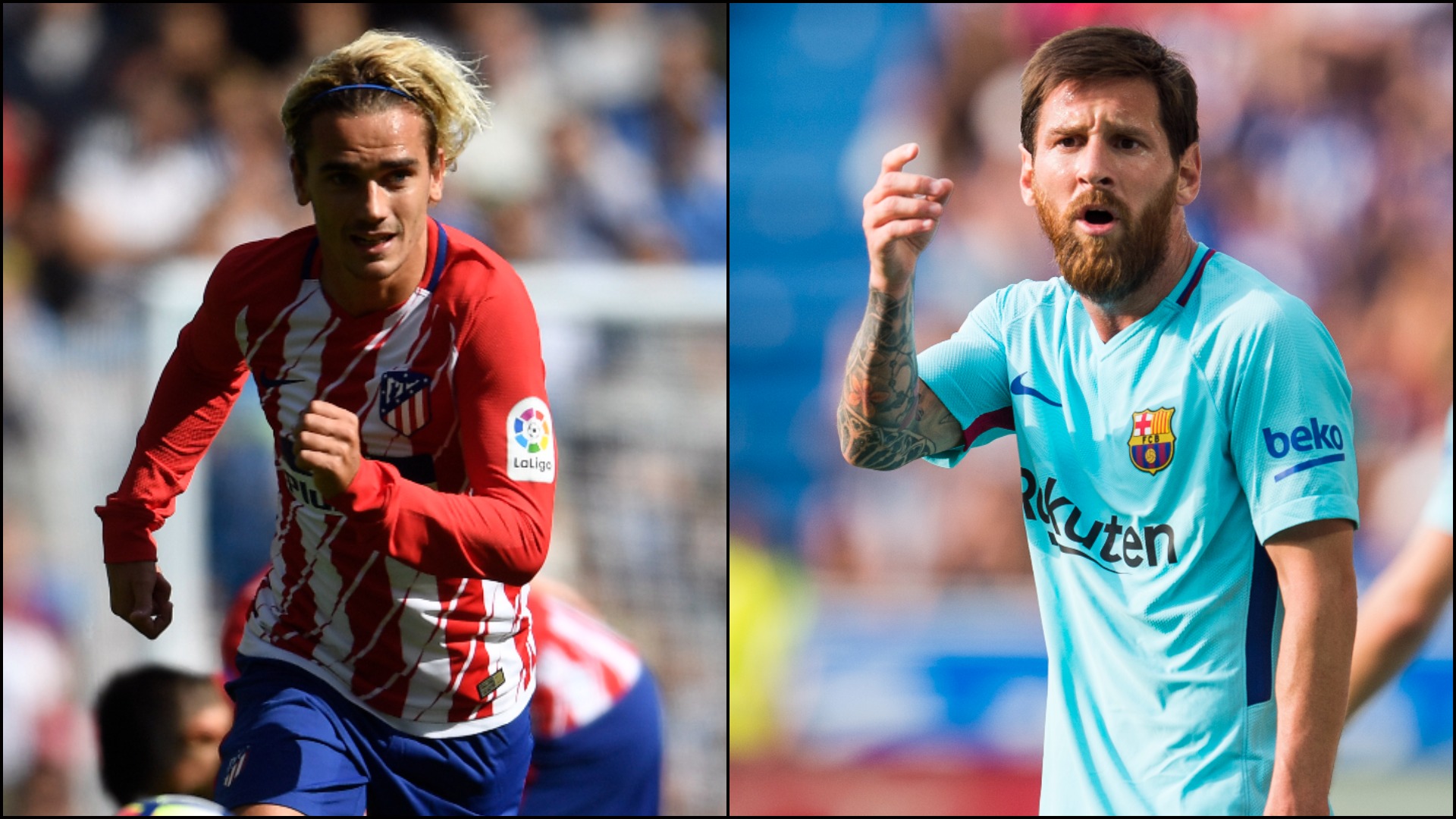 Atletico Madrid v Barcelona: Griezmann, Messi | beIN SPORTS