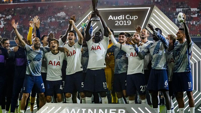 Tottenham Hotspur wins the 2019 Audi Cup