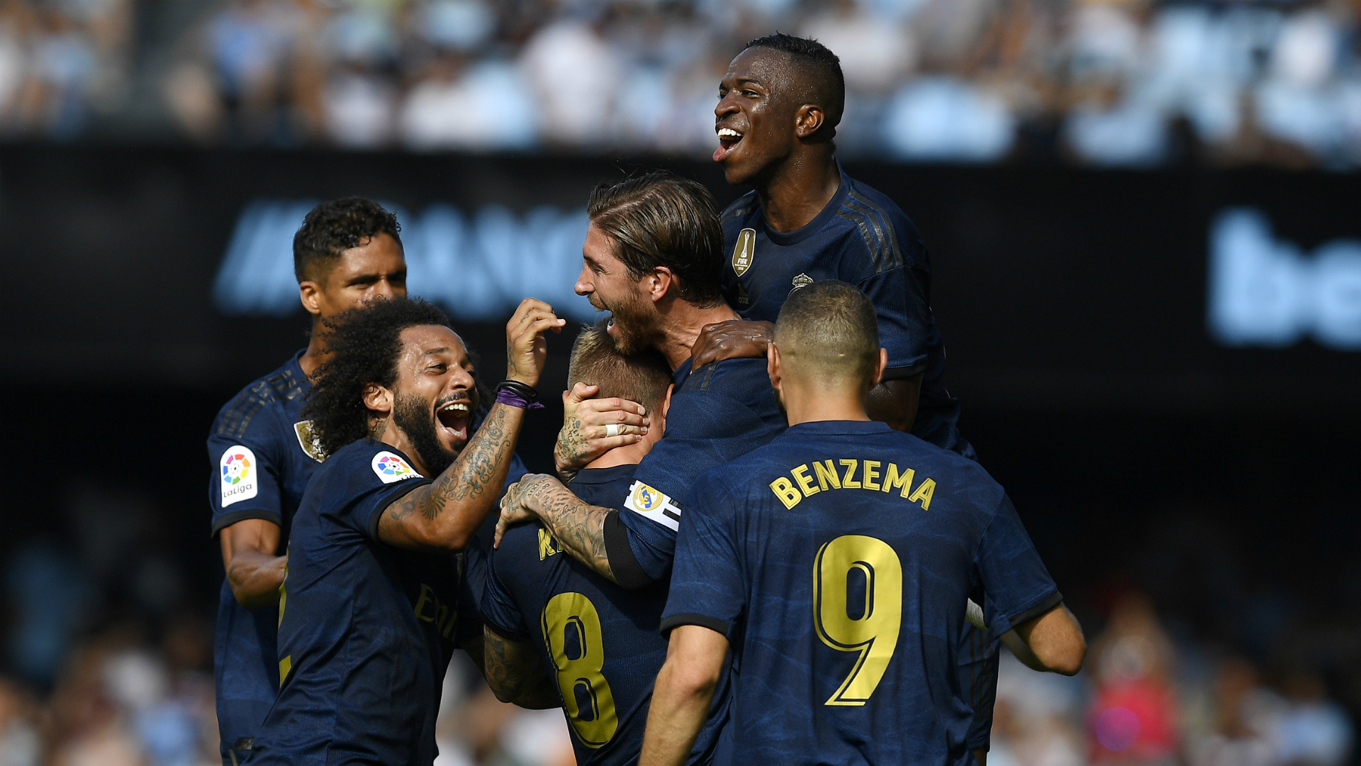 Celta Vigo 1-3 Real Madrid: Bale bags assist as visitors survive Modric red