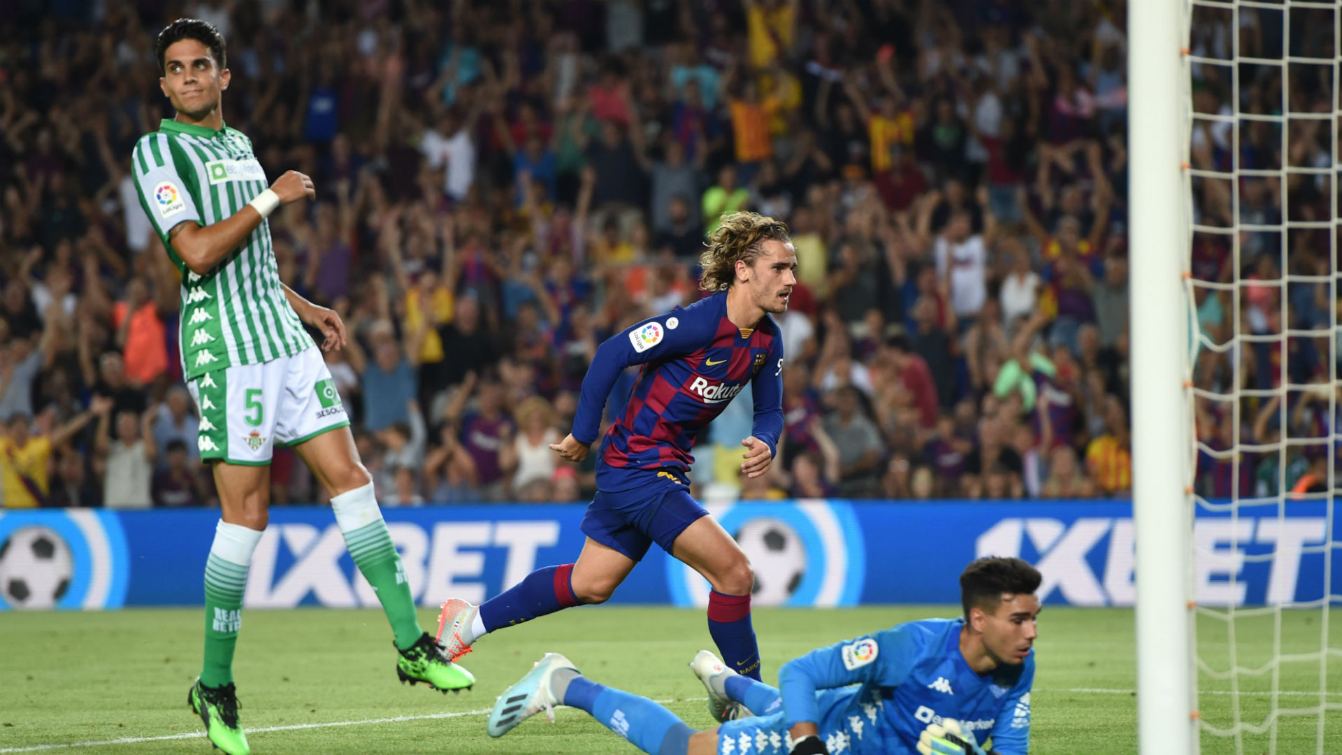 Barcelona 5-2 Real Betis: Griezmann double lights up Camp Nou