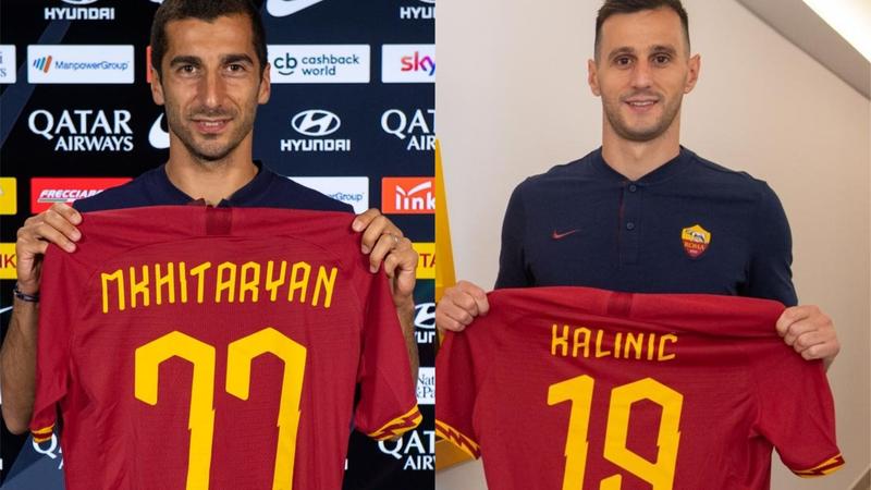 Henrikh Mkhitaryan has joined Serie A side AS Roma on a permanent