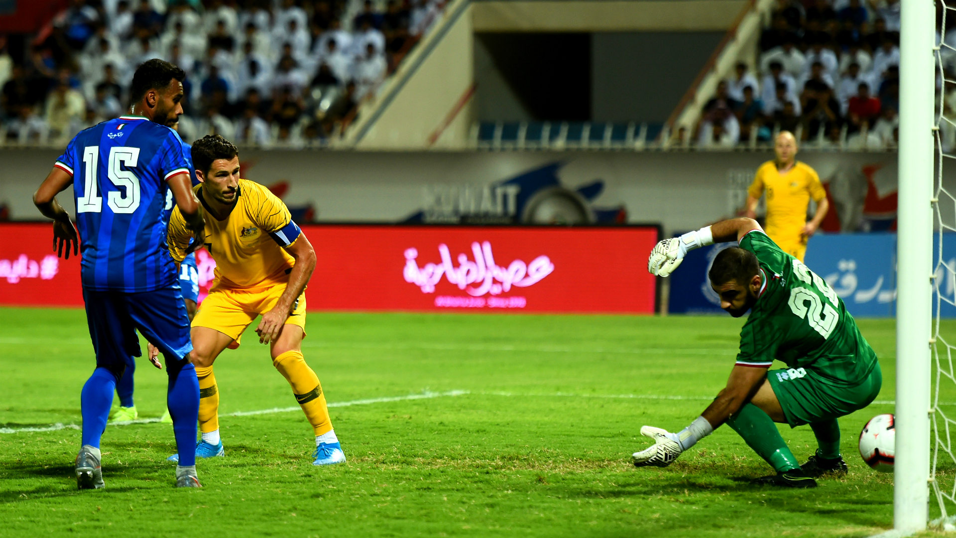 Kuwait 0-3 Australia: Socceroos cruise as Leckie grabs double