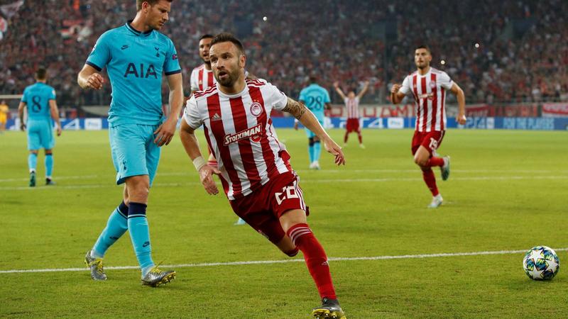 Olympiacos 2-2 Tottenham Hotspur - Match Report