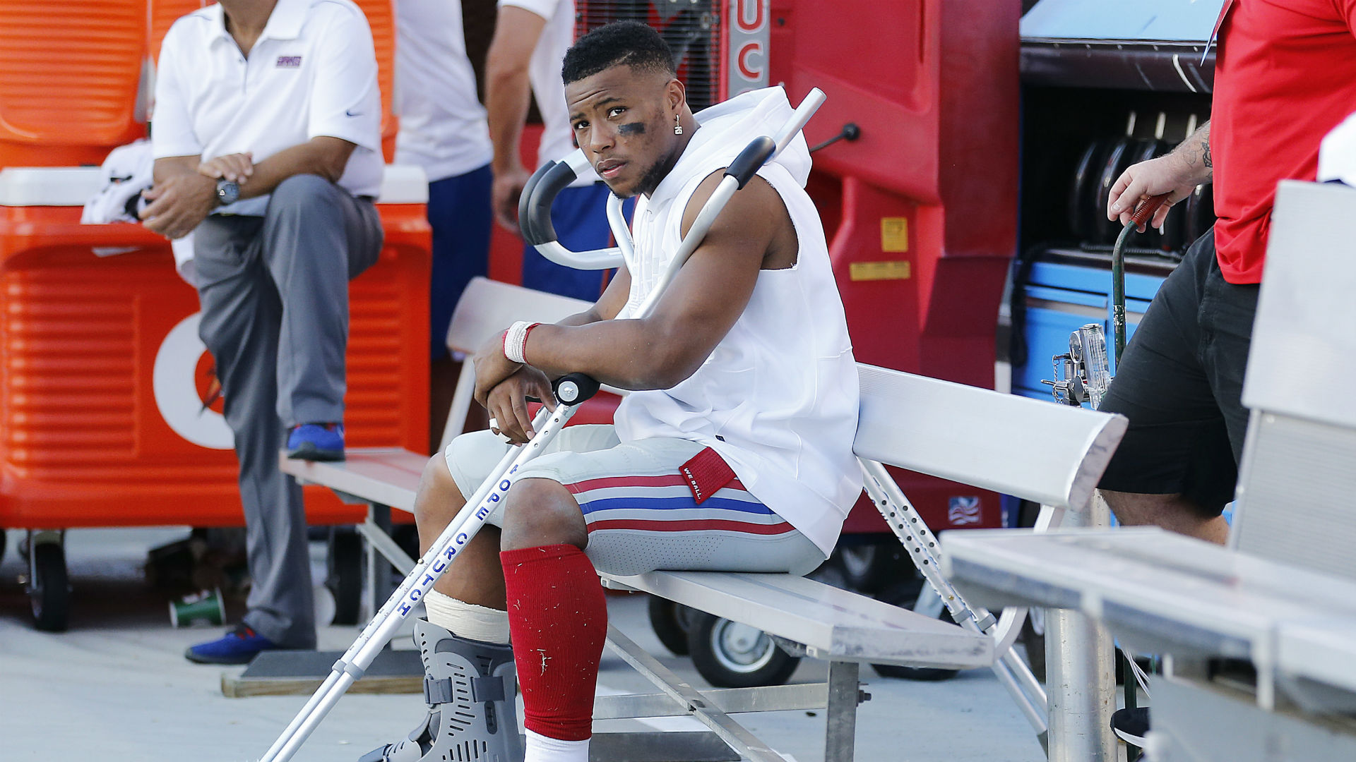 Official Injury Diagnosis For Giants Star Saquon Barkley, Revealed