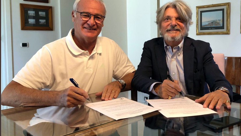 Sampdoria Name Ranieri As Coach