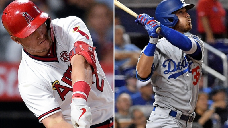 Dodgers' Cody Bellinger, Angels' Mike Trout win baseball's MVP awards