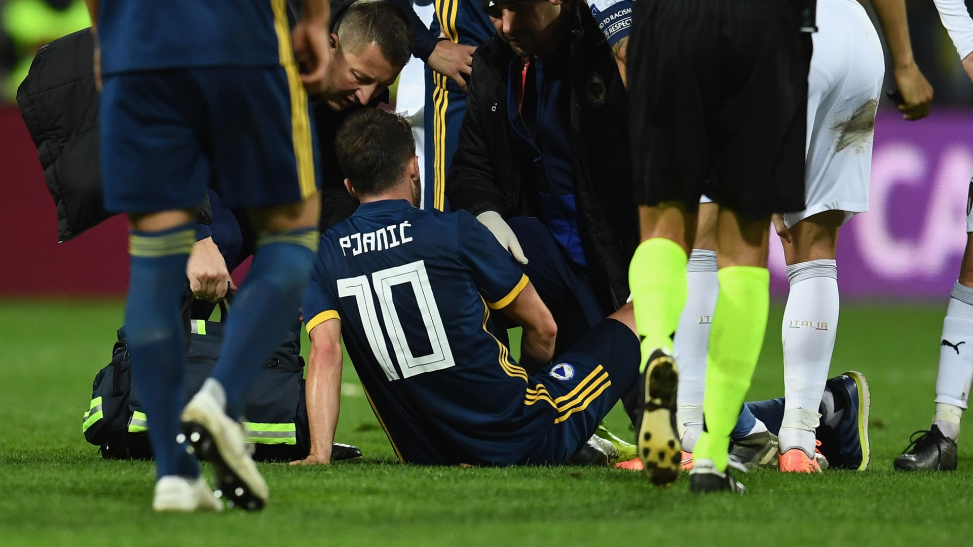Bosnia confirms Pjanic injury against Italy