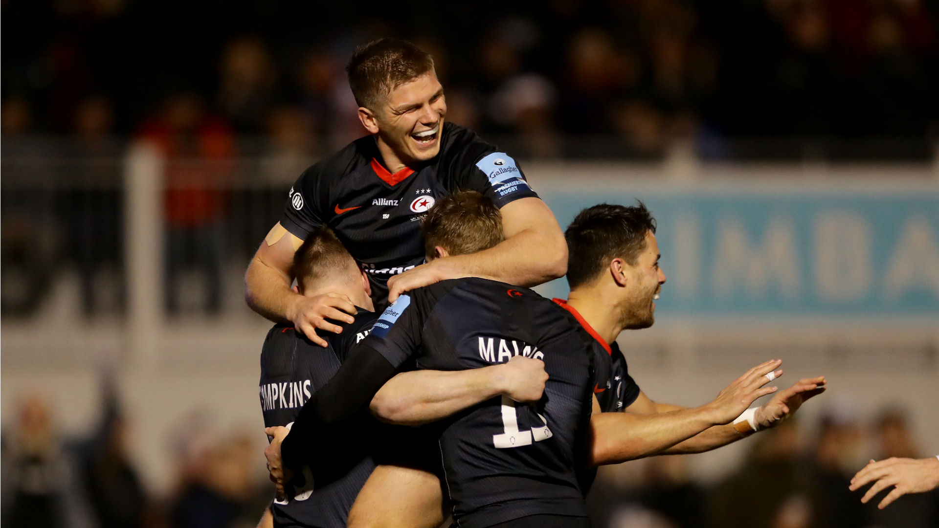 Saracens claims fifth straight Premiership win