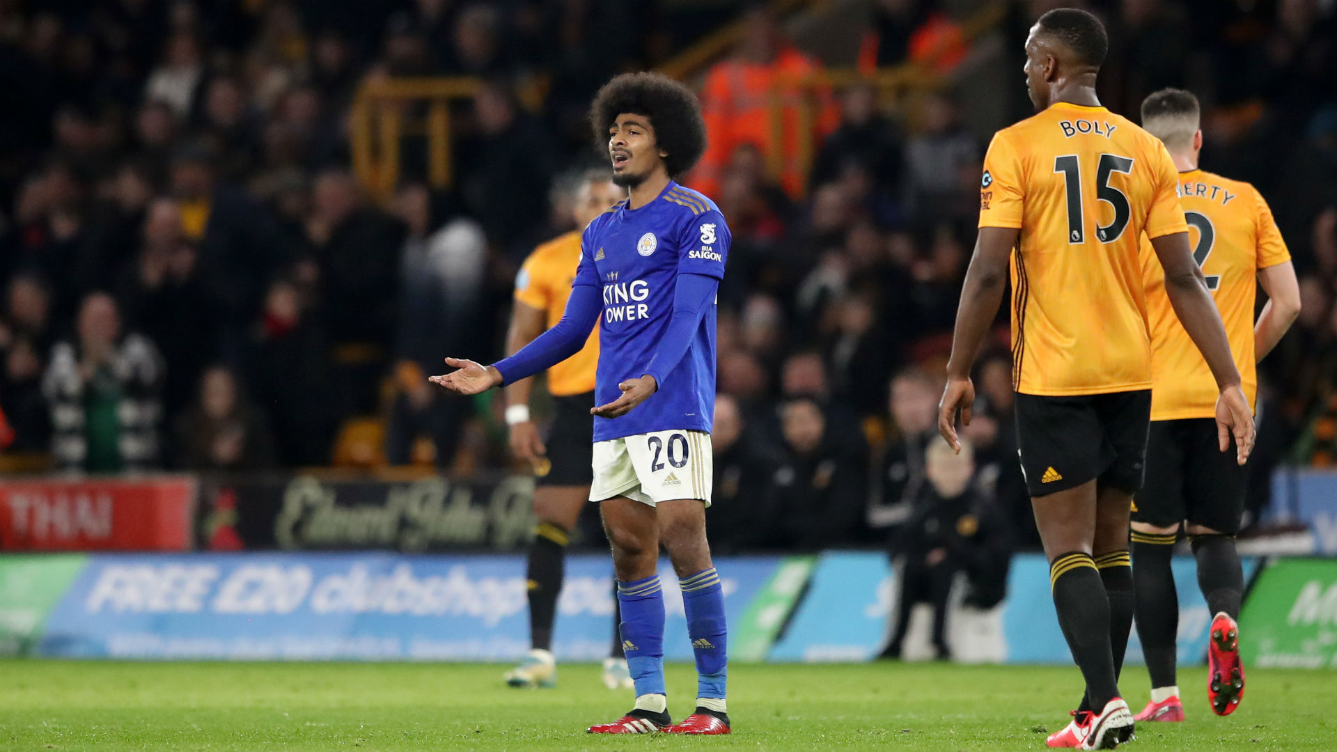 Wolves 0-0 Leicester City VAR rules out Boly beIN SPORTS
