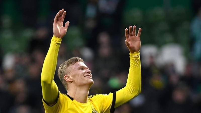Haaland vuelve a marcar para el Borussia Dortmund ante el Werder Bremen