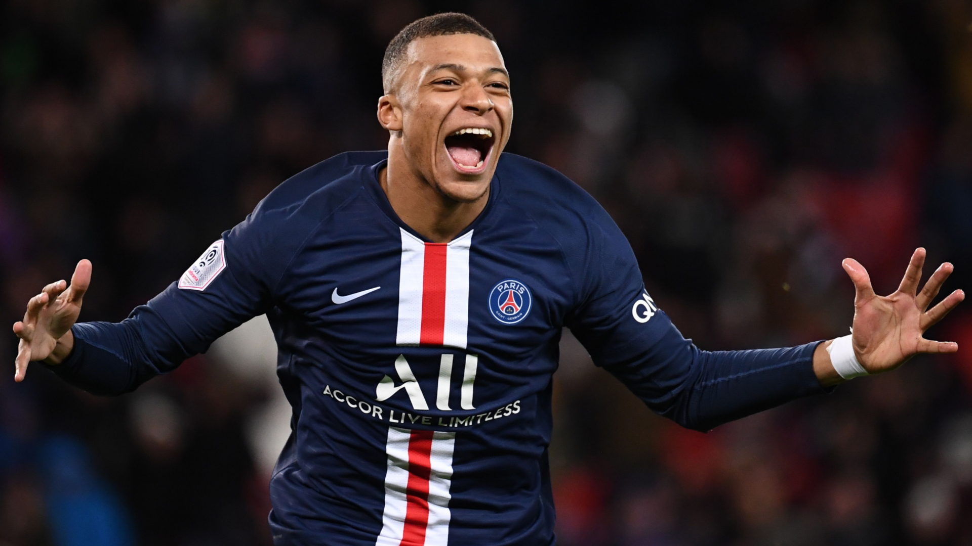 Kylian Mbappe double in vain as Nice end Paris St Germain's