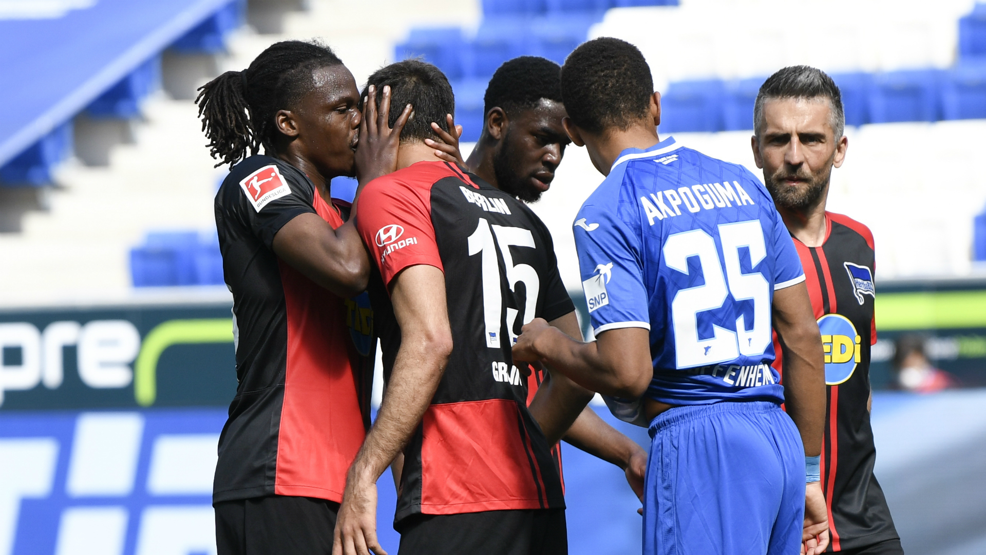 Dedyrck Boyata Denies Kissing Teammate Grujic