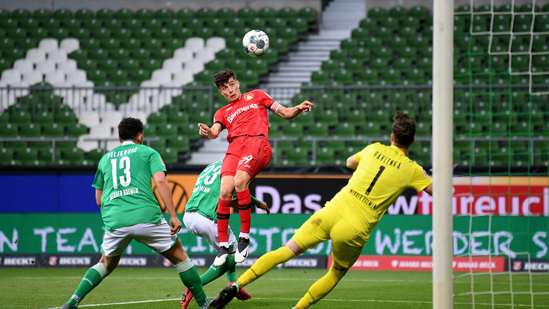 Kai Havertz's Double Gives Bayer Leverkusen 4-1 Win Over Werder Bremen