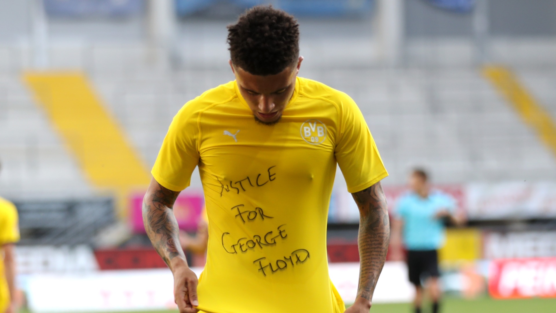 Jadon Sancho Scores Hat-Trick As Borussia Dortmund Smash Paderborn 6-1