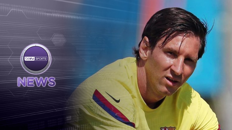 Lionel Messi entrenó diferenciado a ocho días de primer partido