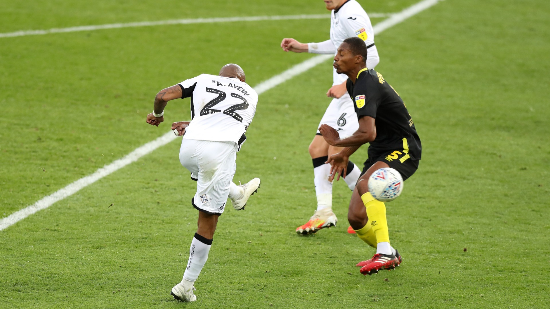 Swansea City 1-0 Brentford: Spectacular Ayew strike settles play-off first leg