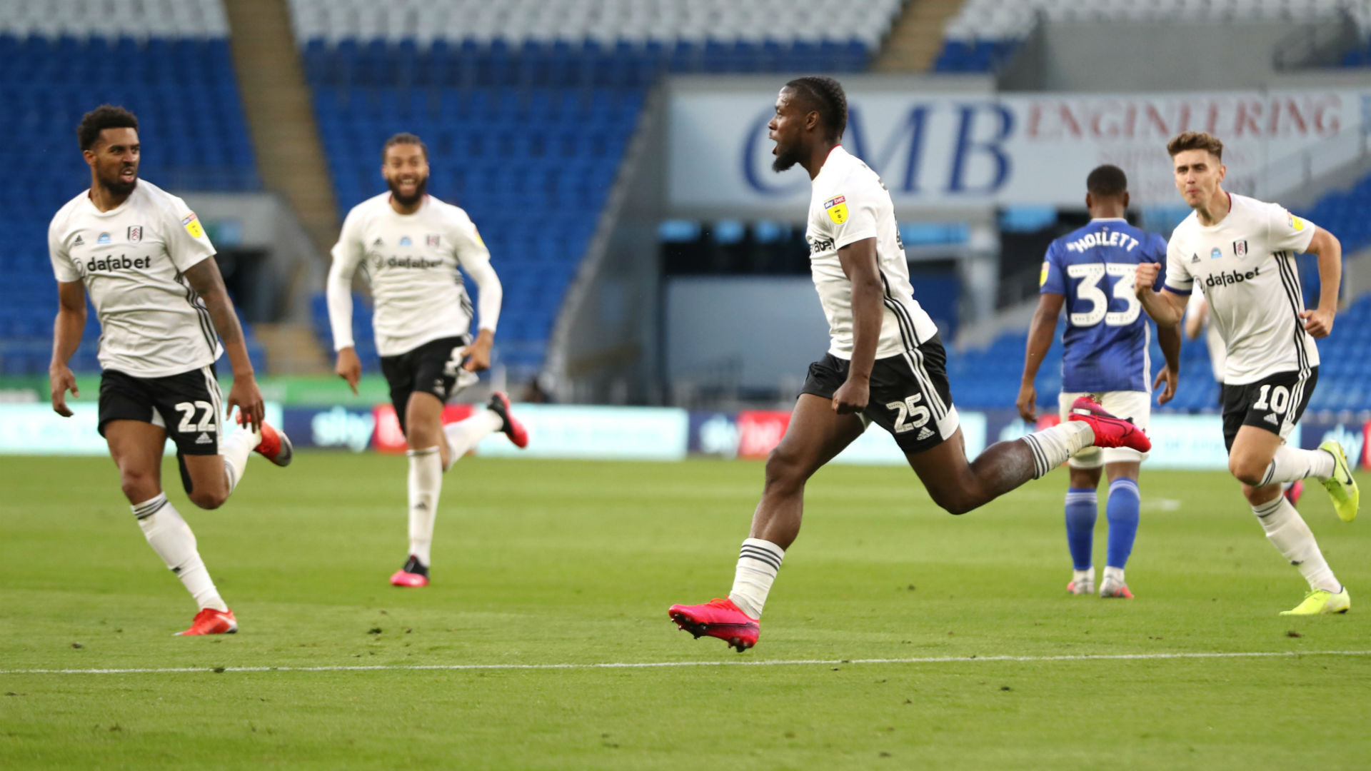 Cardiff City 0-2 Fulham: Onomah and Kebano seize play-off advantage