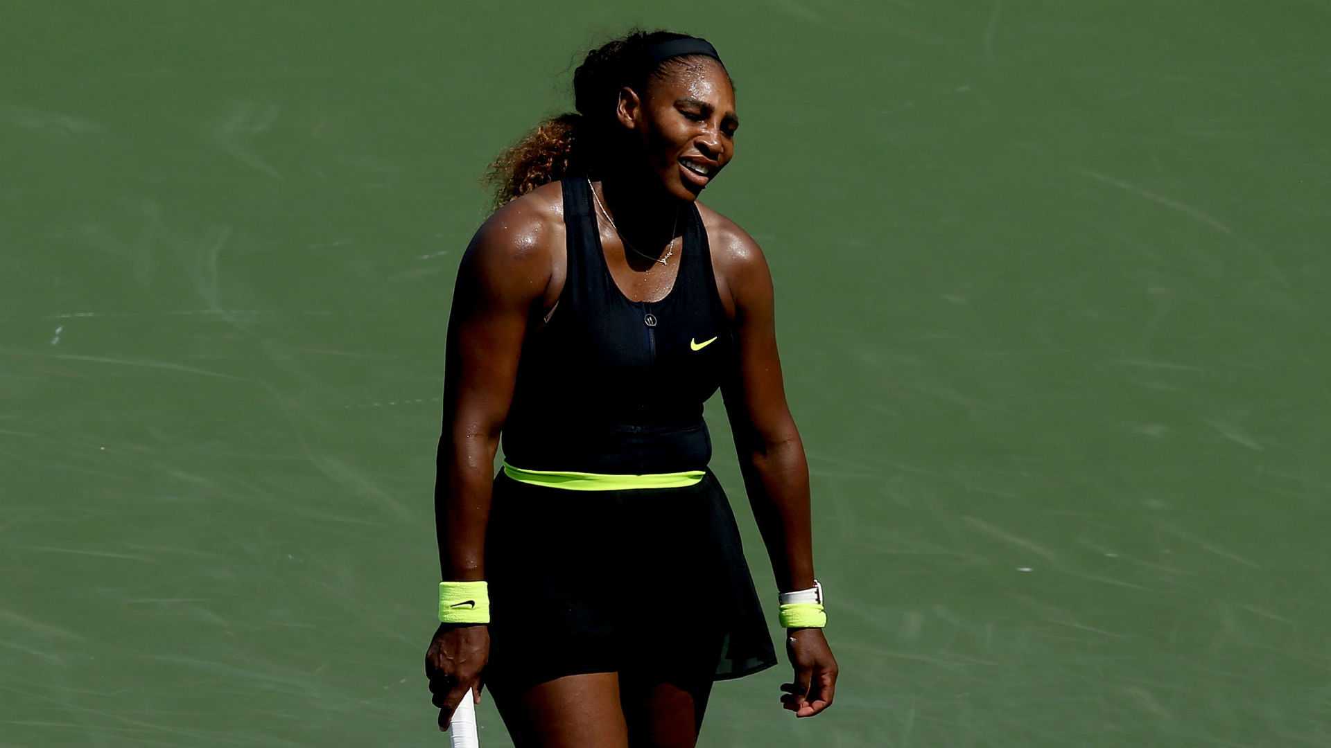 It's hard to stay positive - Serena offers no excuses for Sakkari defeat
