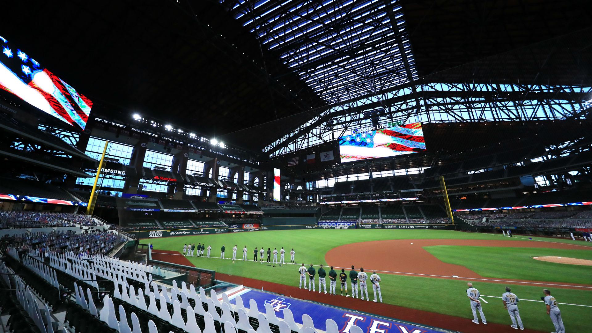 Oakland Athletics decide not to play against Texas Rangers