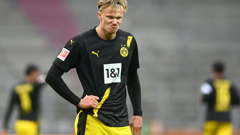 Haaland y el Dortmund caen ante Augsburgo