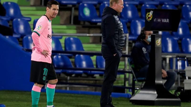 Koeman responde a Setién: "Messi para mí es el mejor del mundo"