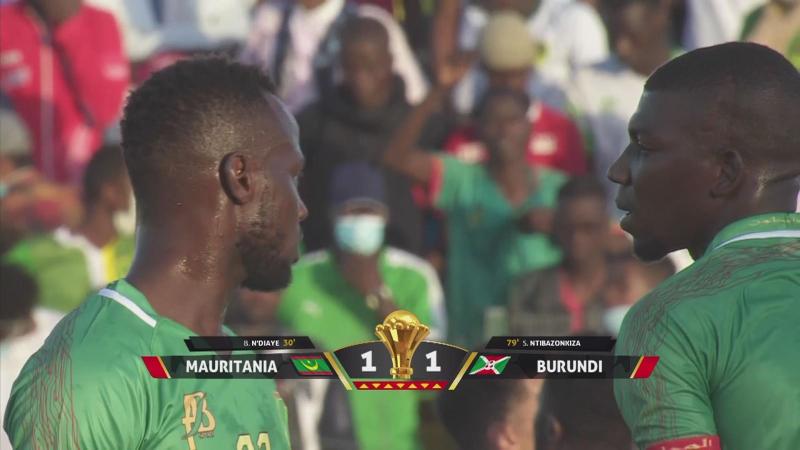 Mauritania 1-1 Burundi