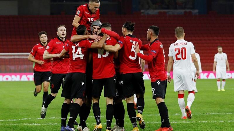المنتخب الألباني يصعد إلى الدرجة الثانية في دوري الأمم