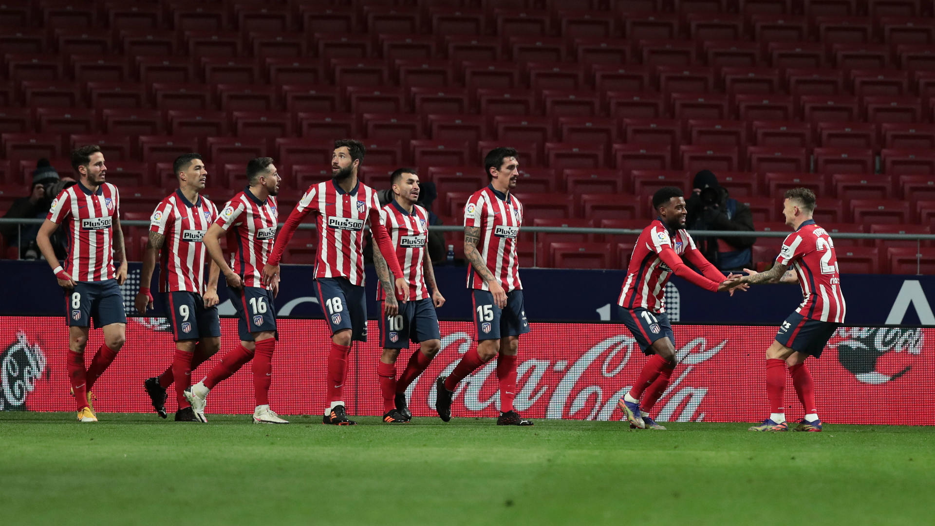 Atletico Madrid 2-0 Real Valladolid: Lemar ends scoring drought as Simeone's men go top
