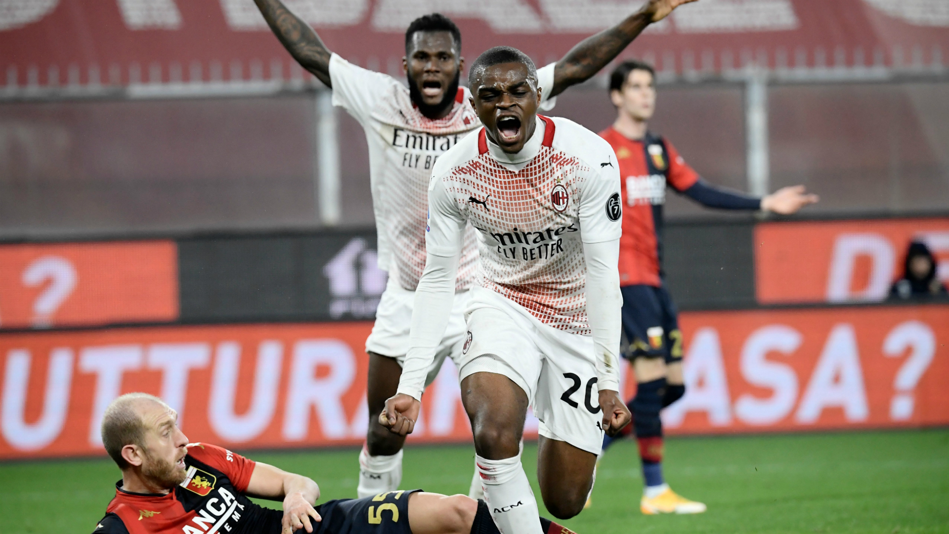 Genoa 2-2 Milan: Kalulu ensures Destro double in vain as Rossoneri fight back again