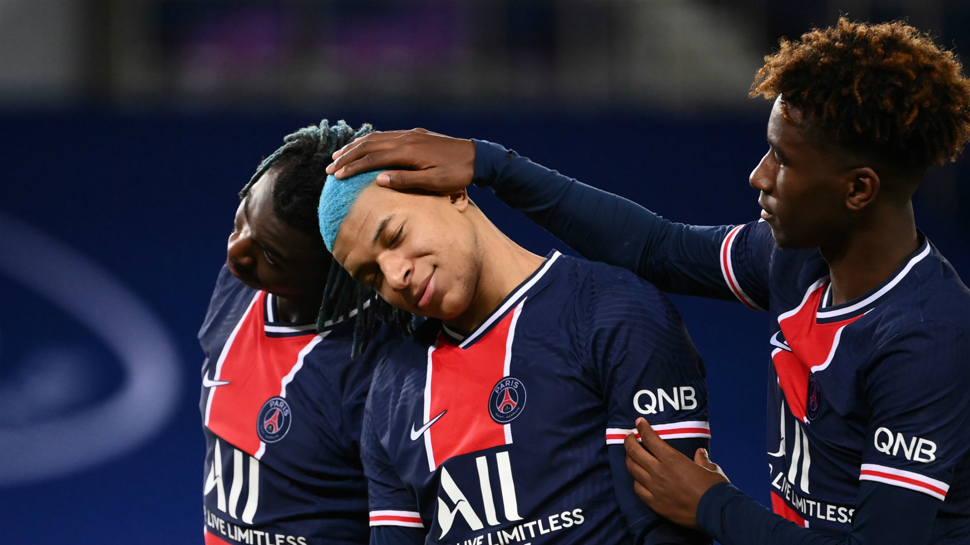 Paris Saint-Germain 2-0 Lorient: Mbappe and Kean punish 10-man visitors