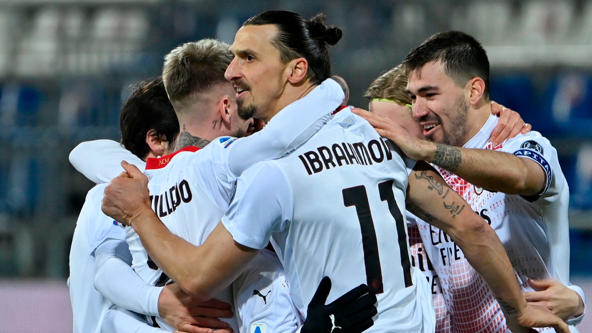 Cagliari 0-2 Milan: Ibrahimovic back with a brace for Pioli's table toppers