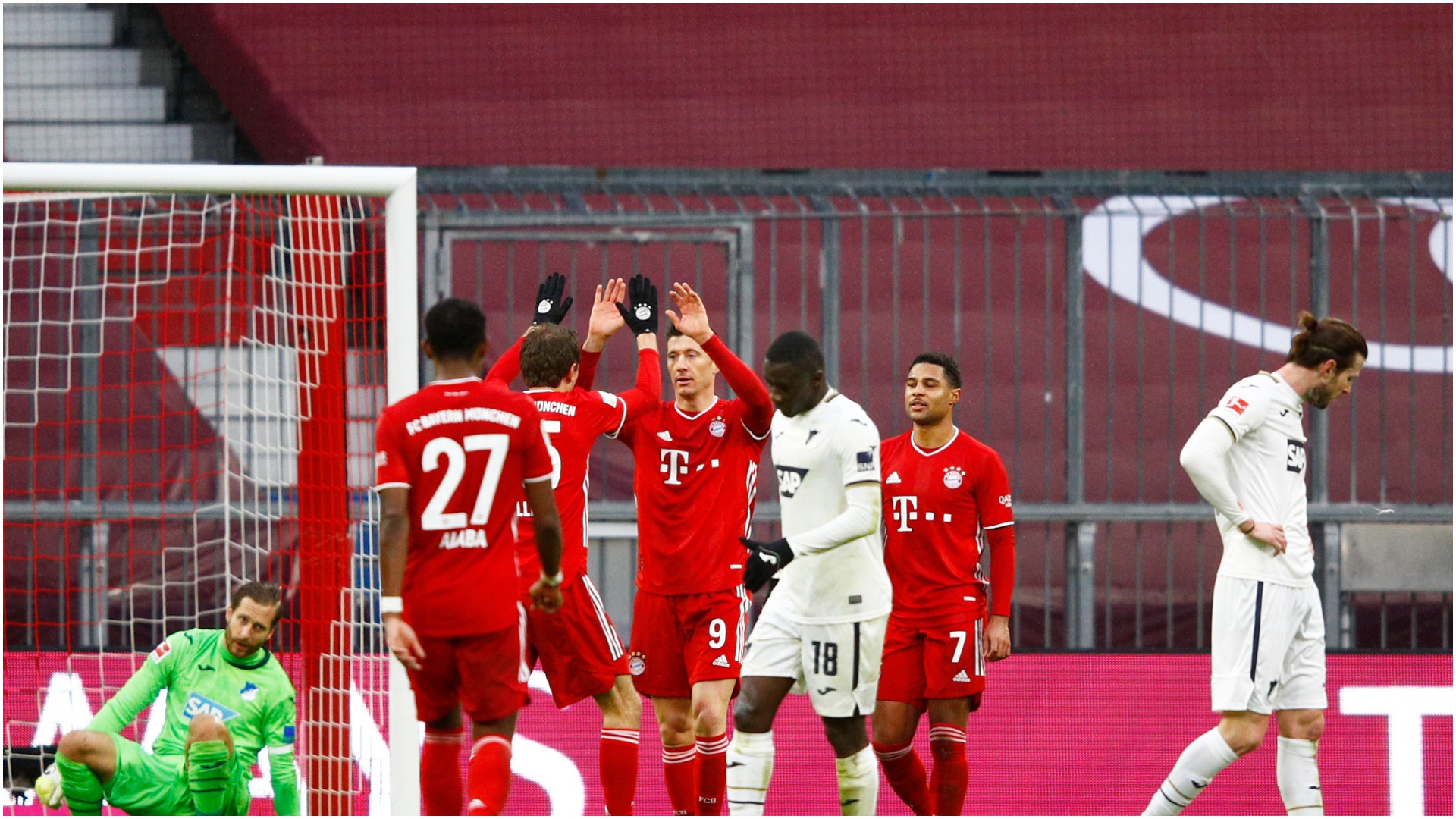 Bayern Munich 4-1 Hoffenheim: Flick's champions run riot to extend Bundesliga lead