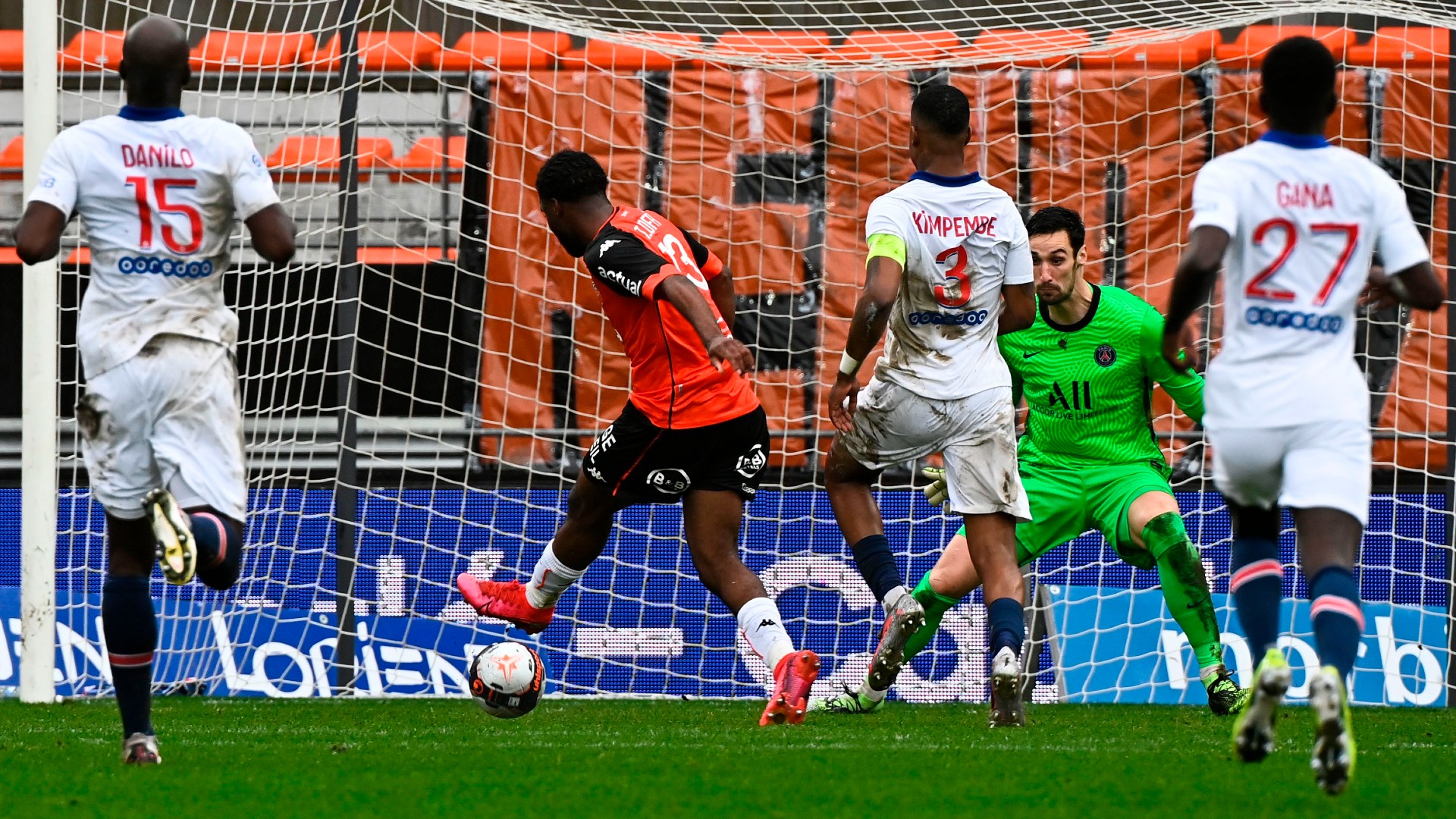 Lorient 3-2 Paris Saint-Germain: Moffi and Wissa stun PSG after Neymar penalty double