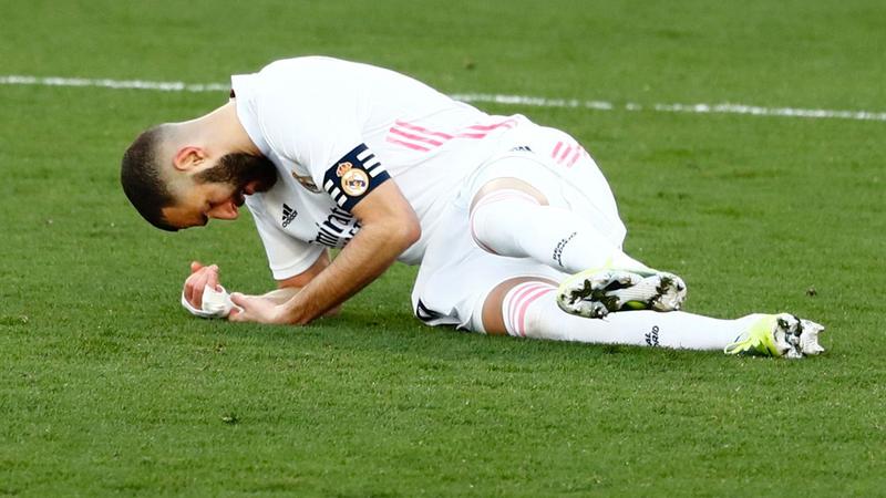 Benzema out of Madrid's Valladolid clash and in doubt for Atalanta