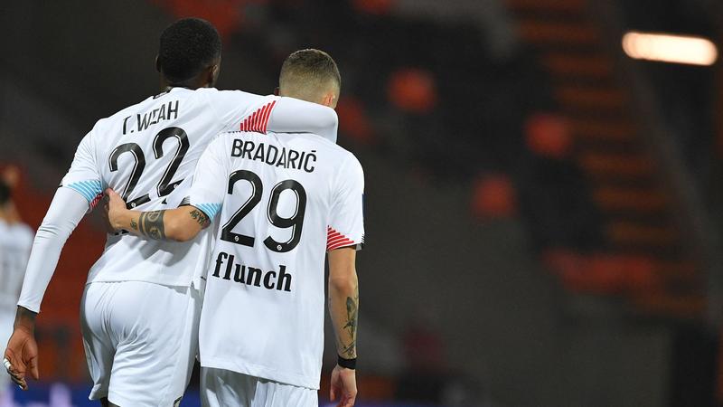 Lorient 1-4 Lille: Lille go back on top of Ligue 1