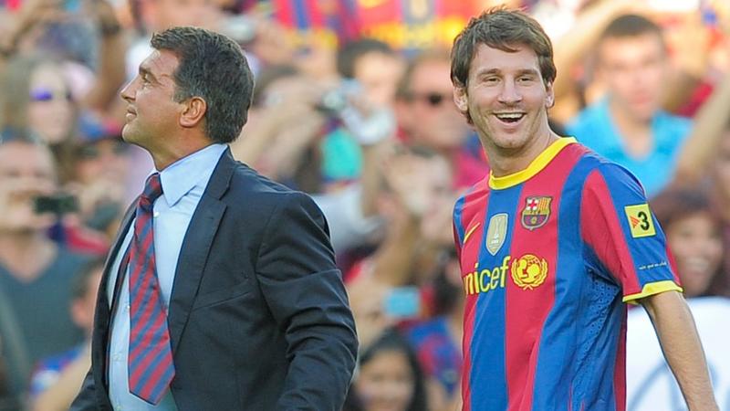 Messi Only Ensured to Stay at Barca Under My Presidency - Laporta
