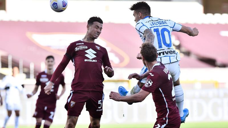 Inter de Milán vence 1-2 en visita al Torino