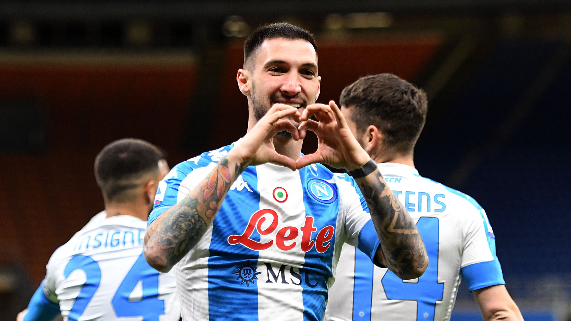Milan 0-1 Napoli: Politano strike further dents Rossoneri's Scudetto hopes