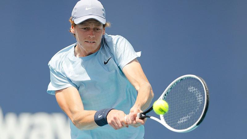 Tennis: Jannik Sinner saves match points to advance in Dubai
