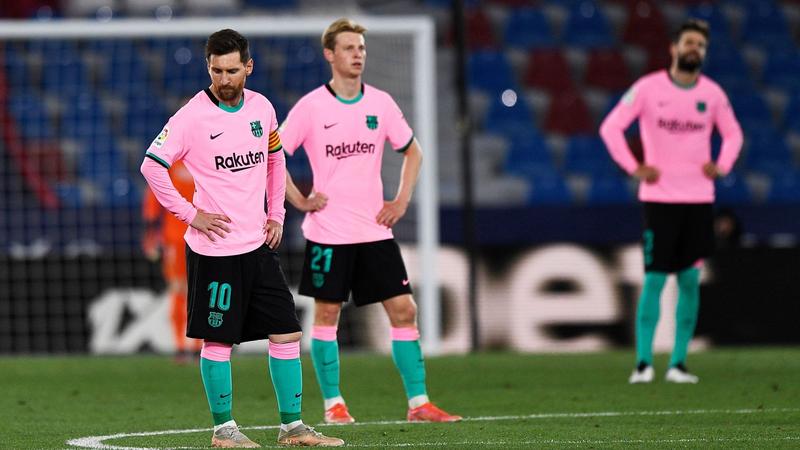Levante Draw Puts Barcelona Title Hopes In Doubt