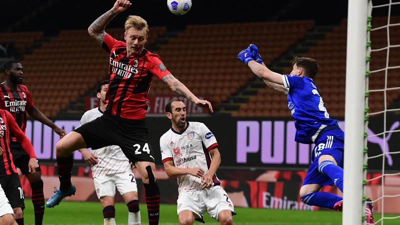 Milan 0-0 Cagliari: Donnarumma comes up big but Rossoneri miss Champions League chance