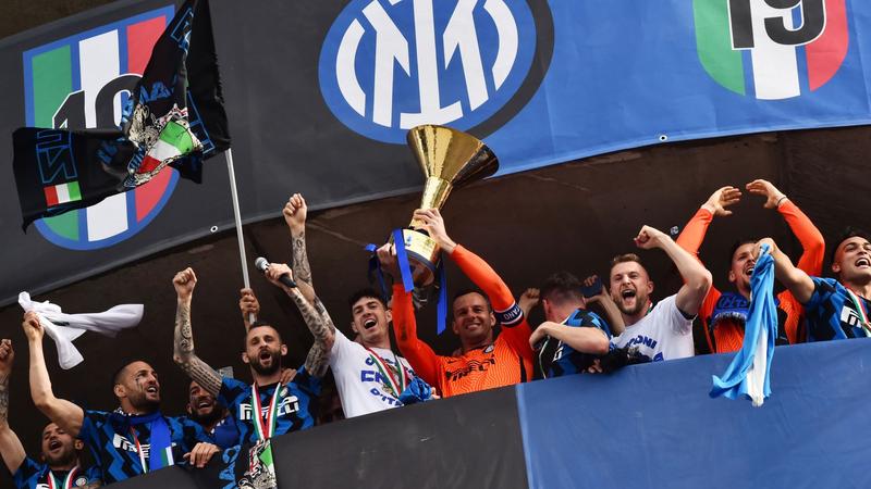 Inter 5-1 Udinese: Five-star Serie A champions sign off in style
