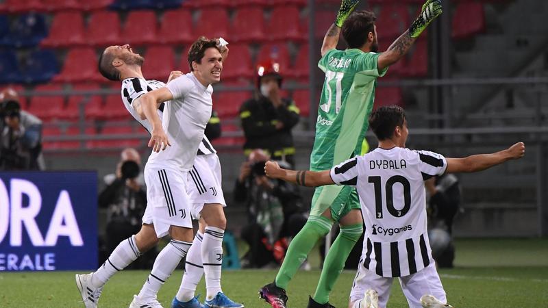 Bologna 1-4 Juventus: Bianconeri seal Champions League qualification as Napoli miss out