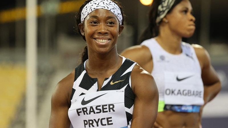 Fraser-Pryce storms to 100m victory at Doha Diamond League