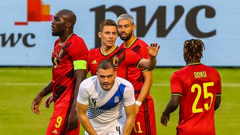 Belgium held by Greece in Euros warm-up