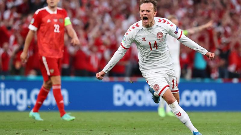 Euro 2020 - Le coup de canon merveilleux signé Damsgaard