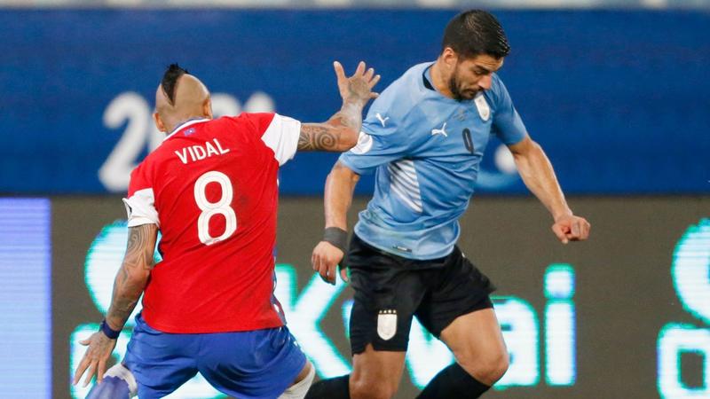 Uruguay and Chile play out a 1-1 draw
