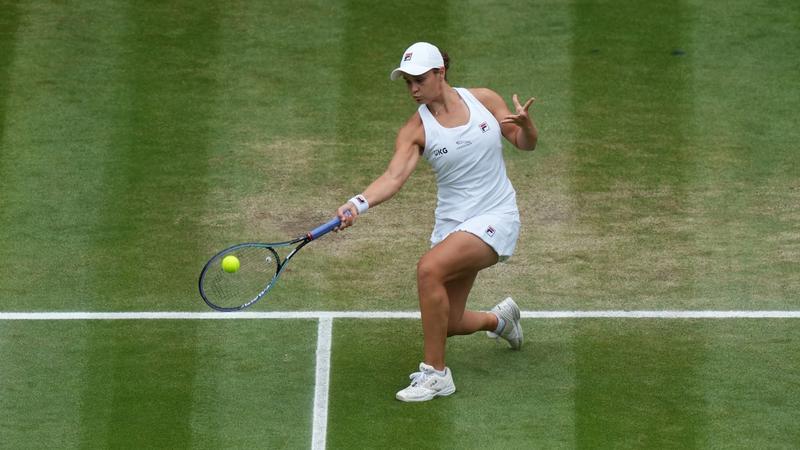 Australia's Ashleigh Barty wins her first Wimbledon title